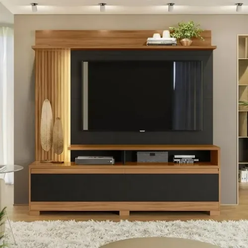 Estante Home Nt1295 P/ Tv Até 60 Polegadas