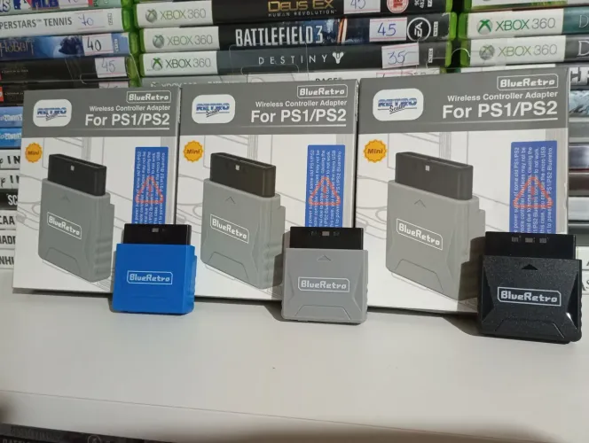 Adaptador BLUE Retro PS2 e PS1 - Vendo por OLXPAY