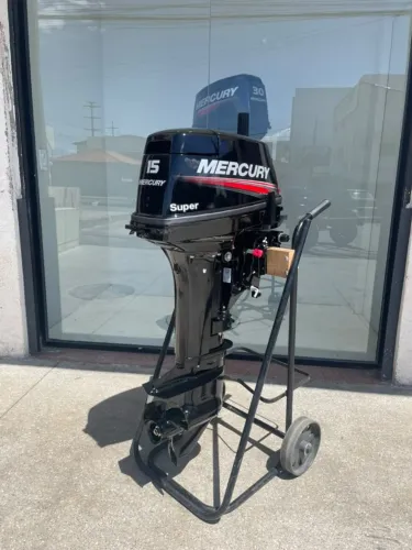 Motor para barco Mercury 15 hp Super 18hp | Forte Nautica ADE Aguas Claras