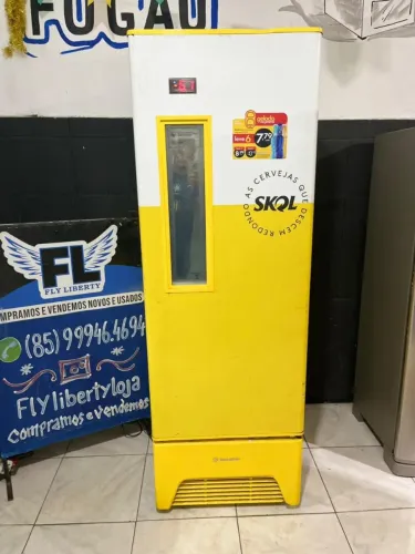FREEZER CERVEJEIRO SKOL FROST FREE 550 LITROS CHEGA A -6 NEGATIVO 