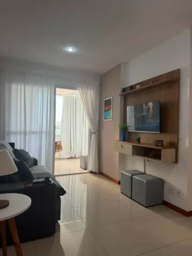 ALUGUEL | Apartamento Mobiliado, Lazer na Cobertura e 200m da Orla Praia de Itaparica