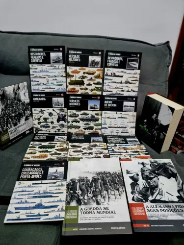 Coleção Livros de Guerra + Hitler Biografia