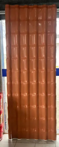 TELHA MAXPLAST PLAN 2.42X88 TERRACOTA leia a descrição 