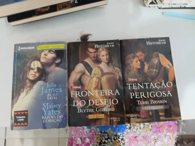 Livros Romances Históricos Harlequin