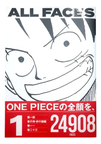 ONE PIECE ALL FACES 1 - Eiichiro Oda (Importado do Japão)