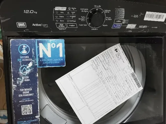 Máquina de lavar Panasonic Active Foam 12Kg