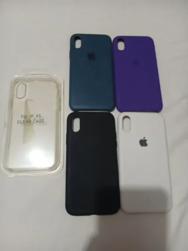 Lote 5 capas de celular Iphone Xs