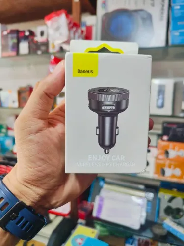 Baseus transmissor FM com Bluetooth e carregamento rápido