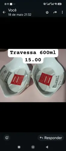 Travessa de louça