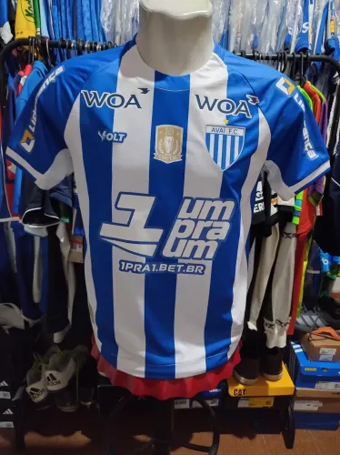 Camisa de jogo do Avaí Patch Campeão da Sul-Sudeste