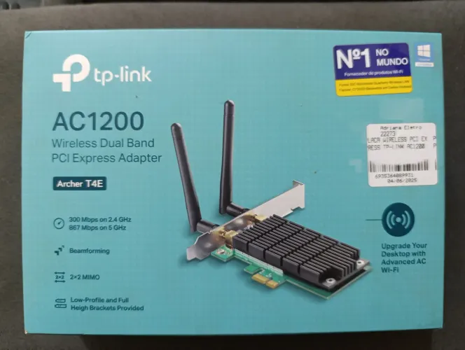 Placa de rede TP-Link Ac1200