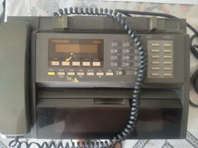 Telefone fax pra colecionador