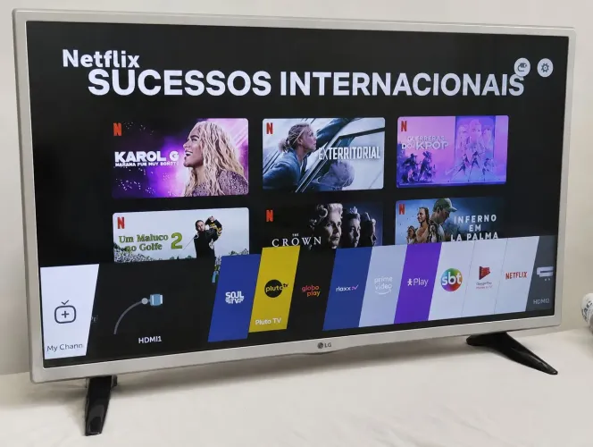 Smart TV LG 32" LED HD - Pouquíssimo Uso | Netflix, YouTube, Wi-Fi | Estado de Nova