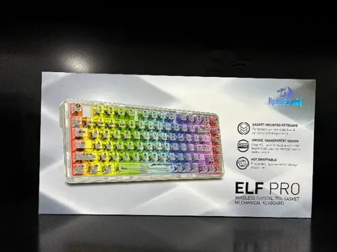 Telcado Mecanico Redragon Elf Pro Crystal