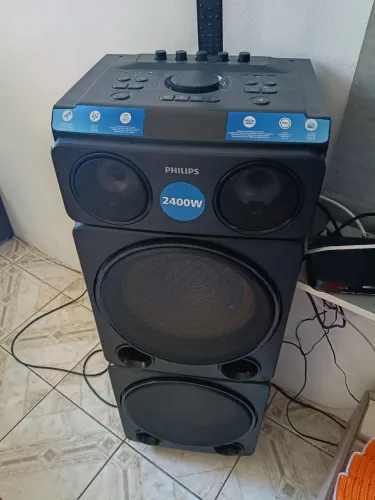 Som potente semi-novo 2.400 w