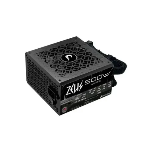  Fonte Gamer Rise Mode Zeus 500W PFC Ativo Preto RMPSU01WT500