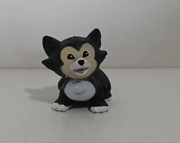 BONECO MINIATURA MINI PINOQUIO ORIGINAL DISNEY GATO GATINHO FIGARO