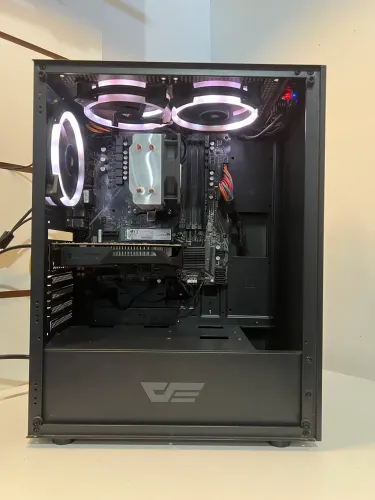 Computador gamer - Ryzen 5 2600 - 8GB DDR4 - SSD 240GB m.2 - GTX 1050 ti 4GB