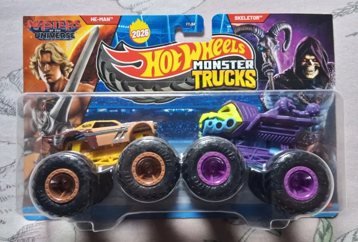 Hotwheels monter truck (he man)