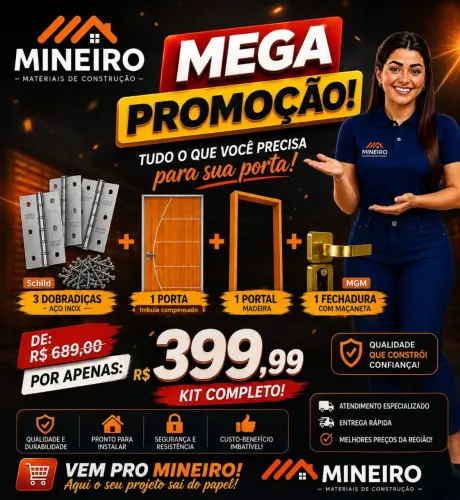 Kit de porta completo