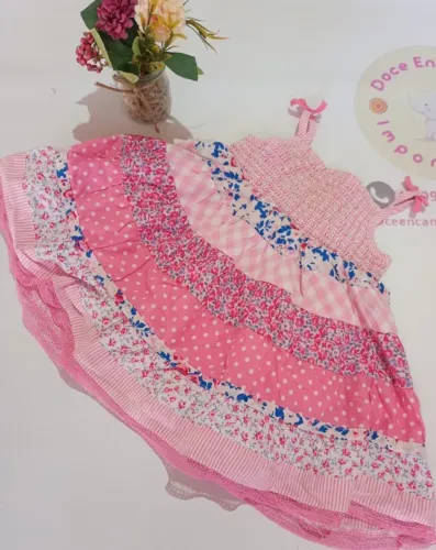 Vestido Place tamanho 18-24 meses importado (desapego)
