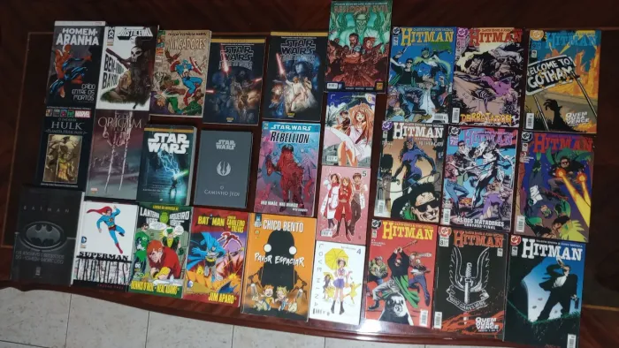 HQ Marvel DC Star Wars - Capa Dura / Encadernados / Livros / Mangás / Gibi / Revistas