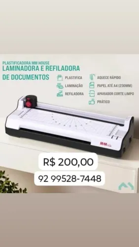 Plastificadora de documentos