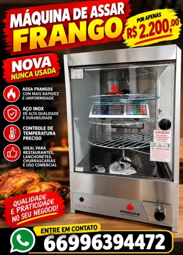 Máquina de assar frango