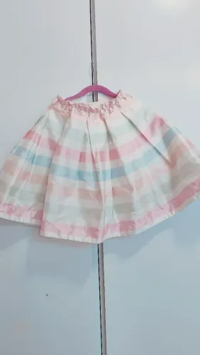 Conjunto, 3 peças saia e blusa para festa 8/10 anos