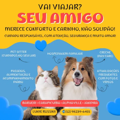 Cuido do seu Pet quando precisar