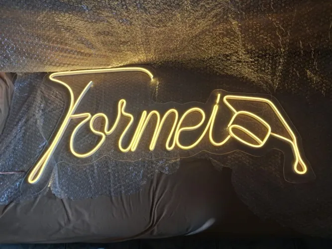 Placa Luminosa "Formei".