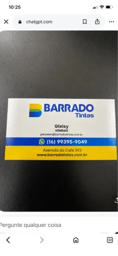 VENDA DE TINTAS