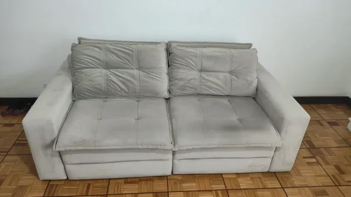 Sofá cama retrátil alto padrão Seminovo