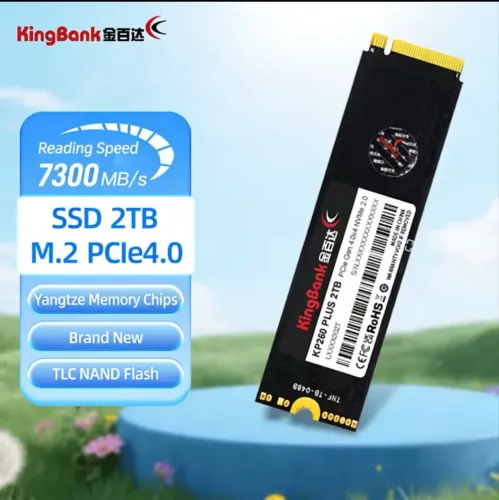 SSD NVMe 2TB KingBank - Alta velocidade!