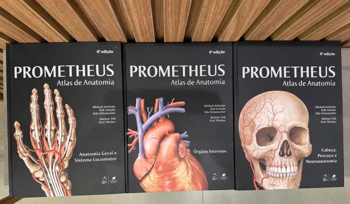 Prometheus | Coleção - Atlas de Anatomia 3 Volumes