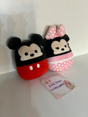 Disney SquishMallow Mickey Minnie 