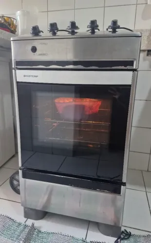 Vendo Fogão Inox Brastemp