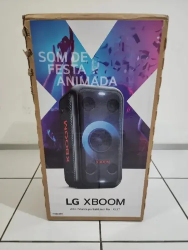 LG Xboom Partybox XL5 com Bluetooth 200W NOVA E LACRADA
