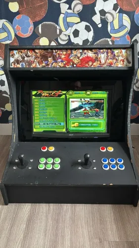 Fliperama Bar top de mesa (Pandora Box4 - 645 Jogos)