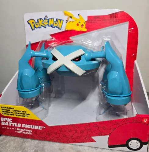 Pokemon Metagross Epic Battle Jazwares lacrado