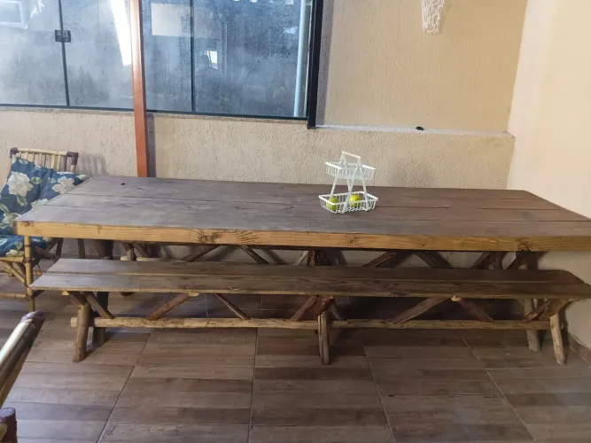Mesa para area gourmet 