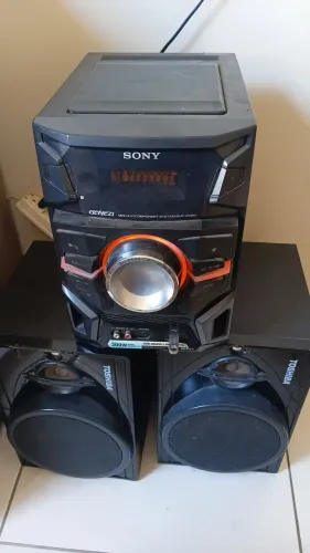 Central Genezi MHC-EX88 300w Caixas Toshiba 400w cada