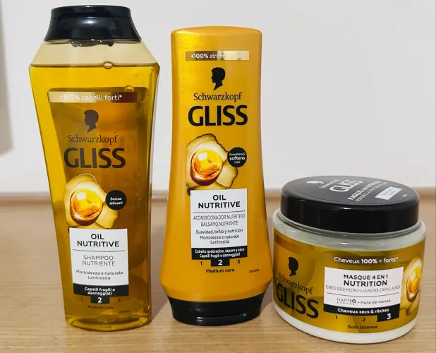 Linha Schwarzkopf Gliss Oil Nutritive