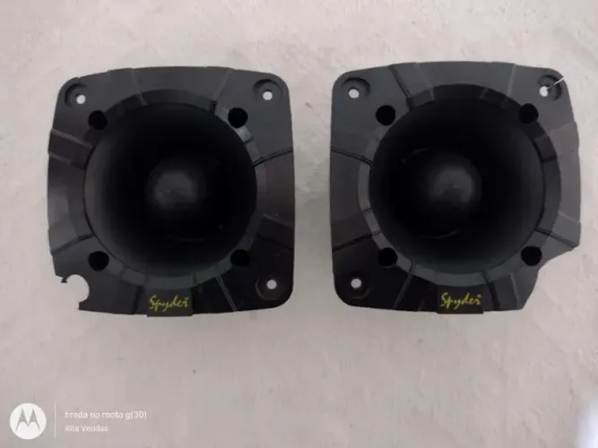 Par de super tweeter spyder, Trio STW200, 100W
