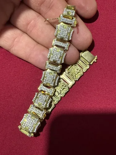 Pulseira Ouro 18k ?Diferenciada?