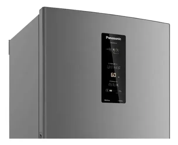 Geladeira Panasonic NR-BB64PV1XB aço escovado inverse frost free 460L