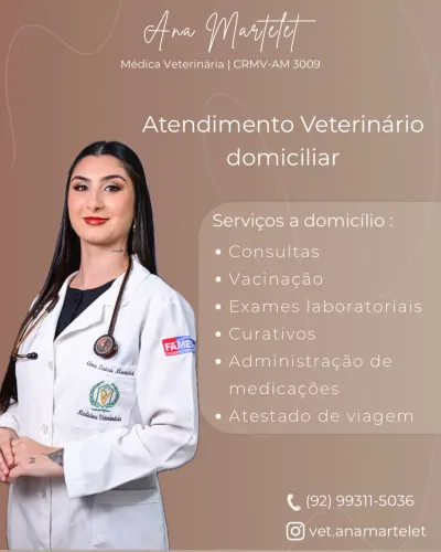 Atendimento Veterinário a domicílio