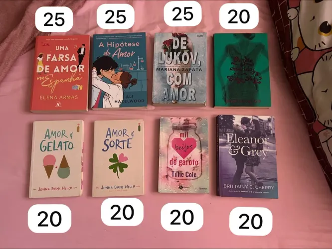 Livros diversos perfeito estado booktok