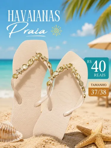 Sandália Havaianas Praieira 