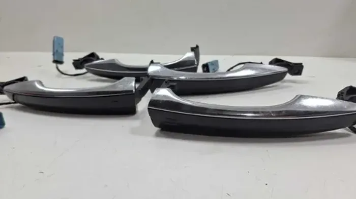 Kit 4 Maçanetas Externas Citroen Ds5 1.6 Thp 2015 Preto